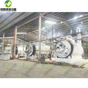 Pyrolysis of Waste Oil to Diesel Distillation Plant